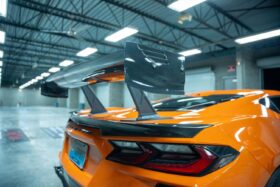 Verus Engineering 2020-2024 Chevrolet Corvette C8 Carbon Ducktail Rear Spoiler - image 5