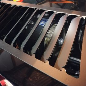 Verus Engineering 2015-2017 Ford Mustang S550 Hood Louver Kit (Non-GT Hood Spec) - image 6