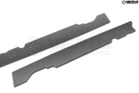 Verus Engineering 2020-2024 Chevrolet Corvette C8 Carbon Polyweave Side Splitter Kit - image 1