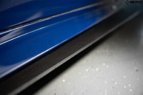 Verus Engineering 2020-2024 Chevrolet Corvette C8 Carbon Polyweave Side Splitter Kit - image 2