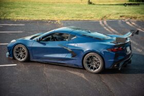 Verus Engineering 2020-2024 Chevrolet Corvette C8 Carbon Polyweave Side Splitter Kit - image 3