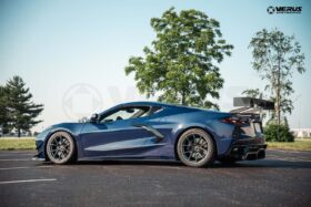 Verus Engineering 2020-2024 Chevrolet Corvette C8 Carbon Polyweave Side Splitter Kit - image 8