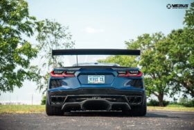 Verus Engineering 2020-2024 Chevrolet Corvette C8 Swan Neck UCW Rear Wing Kit - image 2
