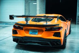 Verus Engineering 2020-2024 Chevrolet Corvette C8 Swan Neck UCW Rear Wing Kit - image 8