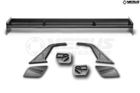 Verus Engineering 2020-2024 Chevrolet Corvette C8 Swan Neck V1X Rear Wing Kit - image 1