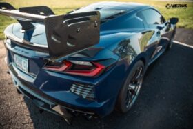 Verus Engineering 2020-2024 Chevrolet Corvette C8 Swan Neck V1X Rear Wing Kit - image 3