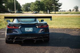 Verus Engineering 2020-2024 Chevrolet Corvette C8 Swan Neck V1X Rear Wing Kit - image 5
