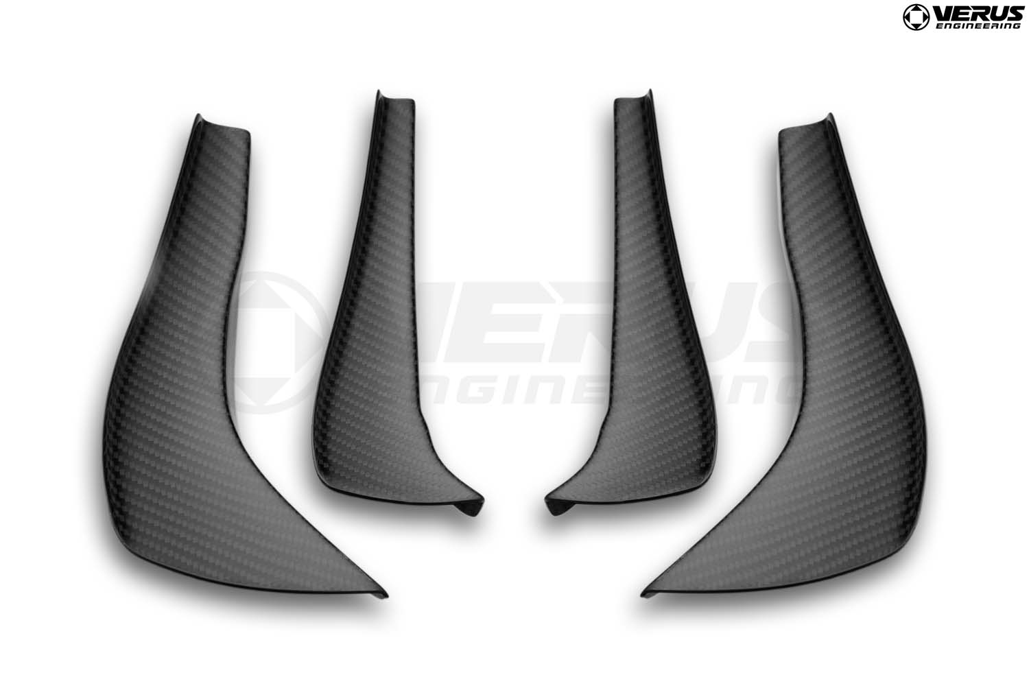 Verus Engineering 2020-2024 Chevrolet Corvette C8 Dive Plane Kit, Dual Element