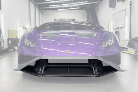 DarwinPRO 2021-UP Lamborghini Huracan STO Dry Carbon Fiber Down-Front Lip - image 1