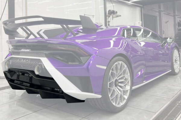 DarwinPRO 2021-UP Lamborghini Huracan STO Dry Carbon Fiber Rear Diffuser