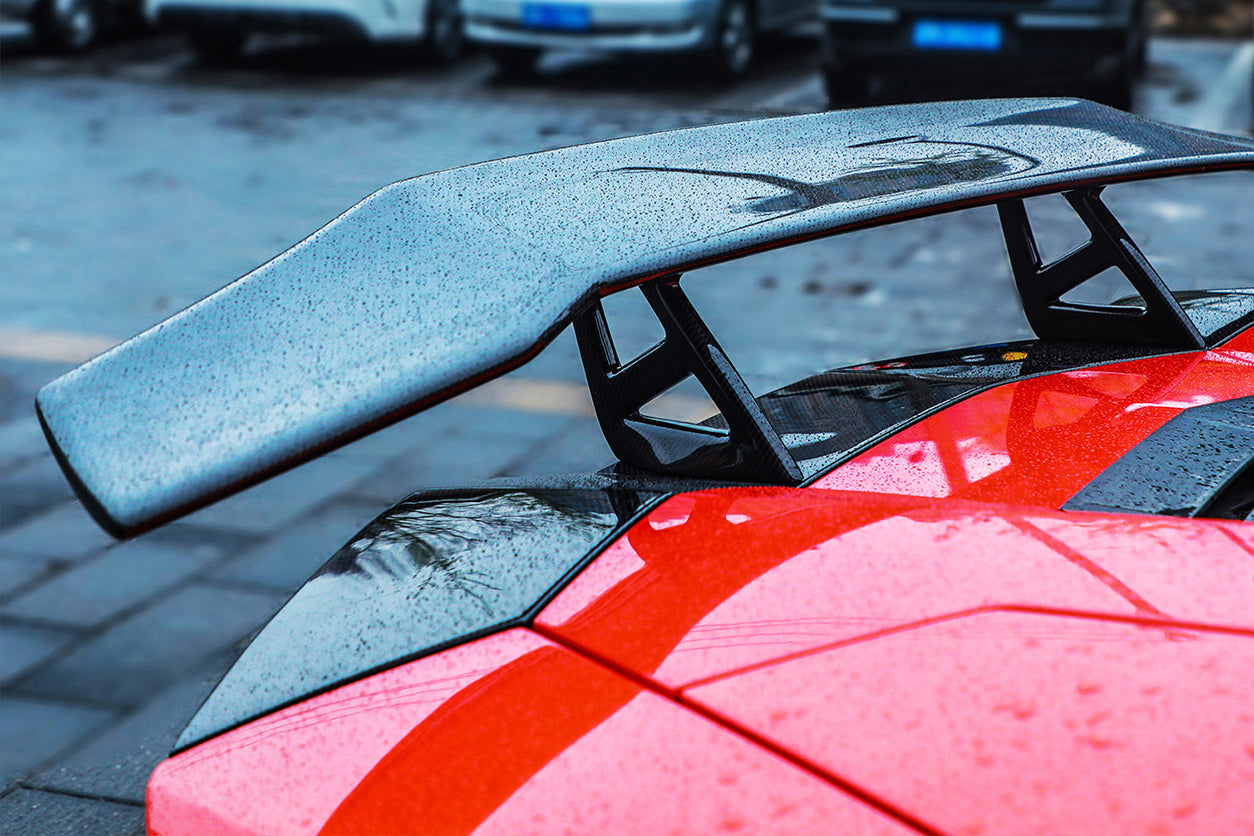 DarwinPRO 2011-2022 Lamborghini Aventador LP700，LP750，LP740，LP720，LP780 Coupe & Roadster DC Style Carbon Fiber Trunk Spoiler Wing