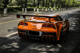 DarwinPRO 2013-2019 Corvette C7 Z51 Z06 Grandsport AR Style Carbon Fiber Trunk Wing Spoiler - image 1