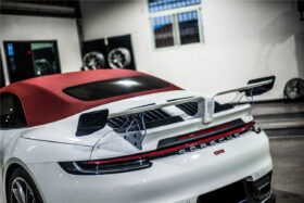 DarwinPRO 2019-2024 Porsche 911 992 Targa & Cabriolet TA Style Trunk Spoiler Wing - image 1