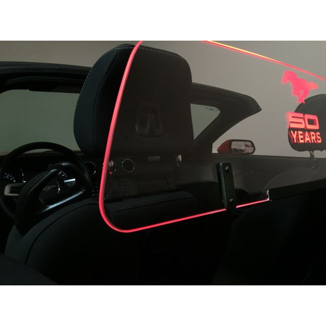 Extreme Online Store EOS 2015+ Mustang Convertible WindRestrictor® Add On Front Mount - Image 2