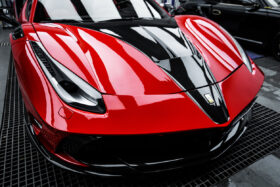 DarwinPro Aerodynamics DarwinPRO 488 GTB & Spider MSY Style Carbon Fiber Hood for Ferrari 488
