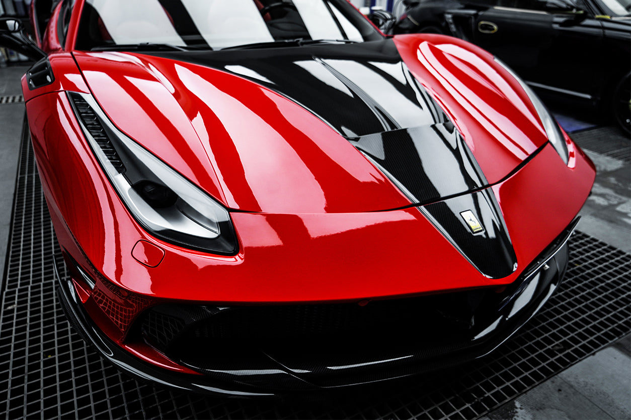 DarwinPRO 2015-2020 Ferrari 488 GTB & Spider MSY Style Carbon Fiber Hood - FF Performance