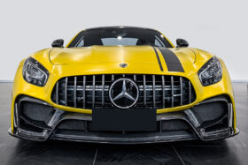 DarwinPRO 2017-2021 Mercedes Benz AMG GT GTS GTC Partial Carbon Fiber Front Bumper DarwinPRO IMP Design - image 1