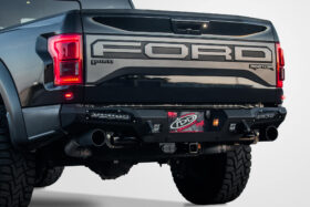 ADD 2017-2020 Ford Raptor Honeybadger Rear Bumper (10" Lights)