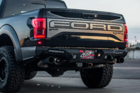 ADD 2017-2020 Ford Raptor Honeybadger Rear Bumper (10" Lights)