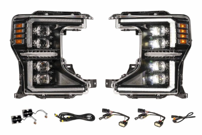 Morimoto 2020-2022 Ford Super Duty XB Evo Hybrid LED Headlights (1)