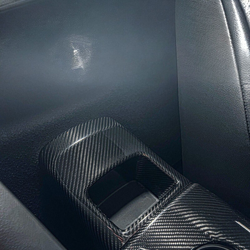 EOS 2020-2026 Toyota GR Supra Carbon Fiber JDM Factory Style Rear Center Storage Compartment Cover