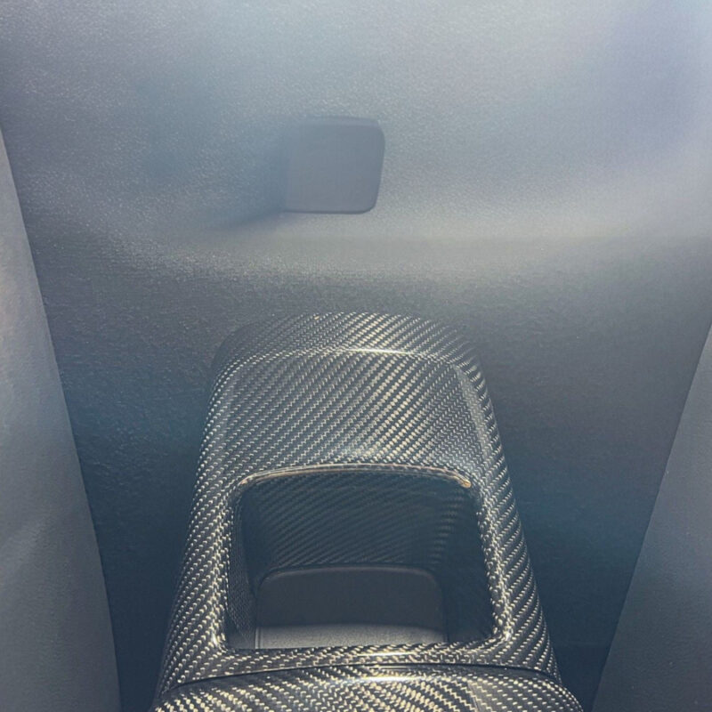 EOS 2020-2026 Toyota GR Supra Carbon Fiber JDM Factory Style Rear Center Storage Compartment Cover