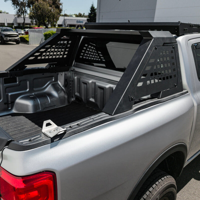 FFP 2019-2024 Ford Ranger Off-Road Carbon Steel Black Rear Bed Sport Roll Bar