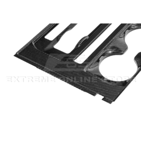 2021-2025 Ford F-150 Dry Carbon Fiber Center Console Gear Shift Panel Cover - image 9