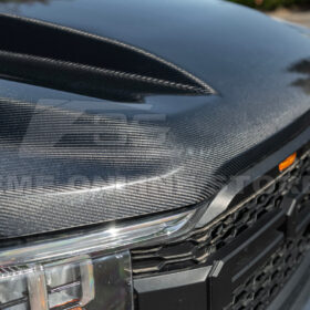 2021-2026 Ford F-150 Carbon Fiber Cowl Hood Cover - image 5