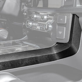 2021-2025 Ford F-150 Carbon Fiber Center Console Side Panel Trim Cover - image 7