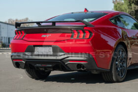 2024-2026 Ford Mustang S650 Finned Rear Bumper Diffuser - image 6