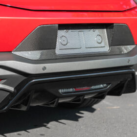 2024-2026 Ford Mustang S650 Finned Rear Bumper Diffuser - image 9
