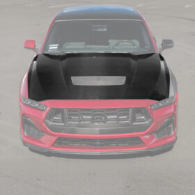 Mustang S650 Carbon Fiber Vented Hood for S650 Mustang - Image 2