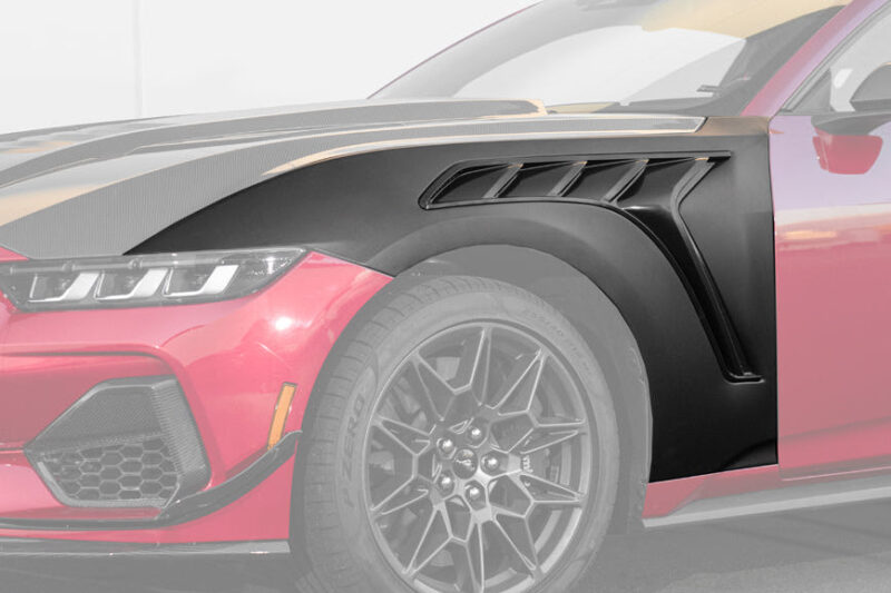 Mustang S650 GTD-Style Front Side Vented Fenders for S650 Mustang
