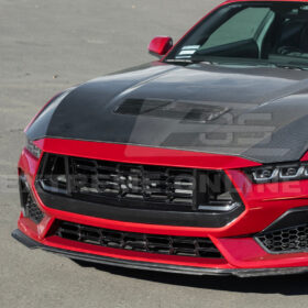 2024–2026 Ford Mustang S650 Dark Horse Style Upper Front Grille Insert - image 4