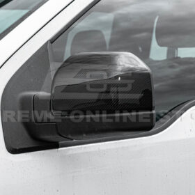 F-150 Carbon Fiber Tape-On Side Mirror Cap Covers - Image 7