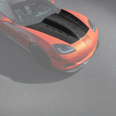 2005–2013 Chevrolet Corvette C6 Carbon Fiber Track Package Hood
