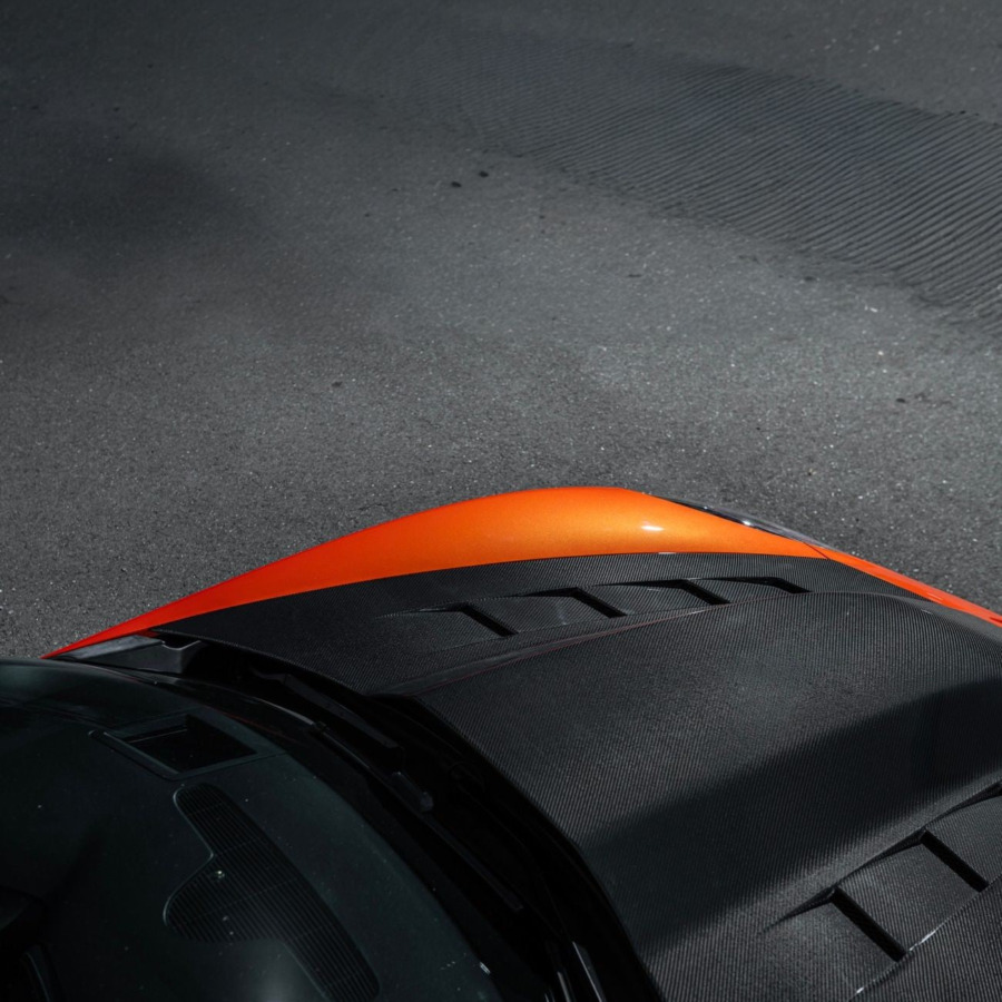 2005–2013 Chevrolet Corvette C6 Carbon Fiber Track Package Hood