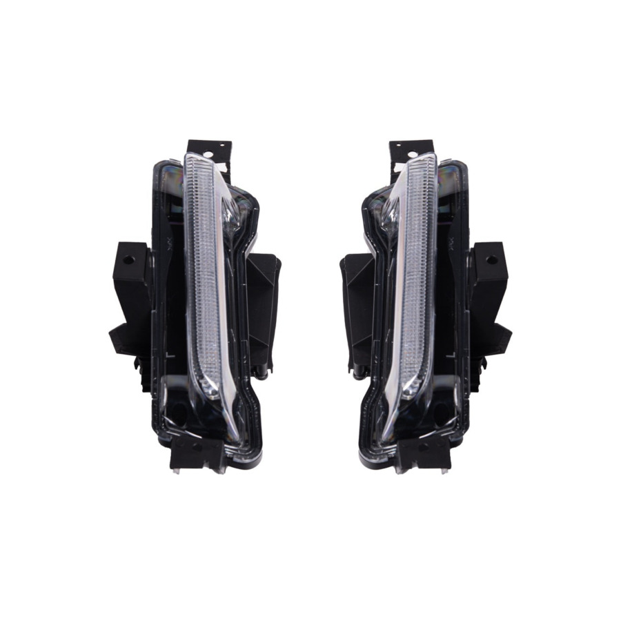 Extreme Online Store Camaro ZL1 Factory-Style Front Bumper DRL Fog Lights (Pair) for Camaro
