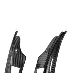 Mustang S650 Carbon Fiber Performance XL Extended Front & Rear Mud Flap Splash Guards for S650 Mustang - Image 7