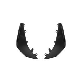 Extreme Online Store Corvette C8 Carbon Fiber Front Bumper Canards (Pair) for C8 Corvette - Image 2