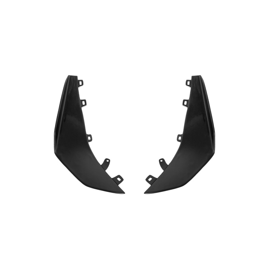 Extreme Online Store Corvette C8 Carbon Fiber Front Bumper Canards (Pair) for C8 Corvette - Image 2