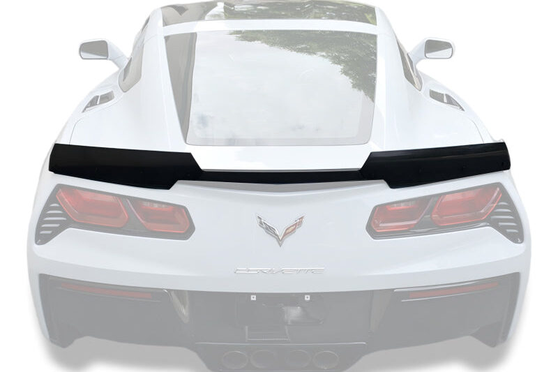 Extreme Online Store EOS Corvette C7 Stage 2 Z06-Style Rear Spoiler & Wickerbill Winglet Kit for C7 Corvette