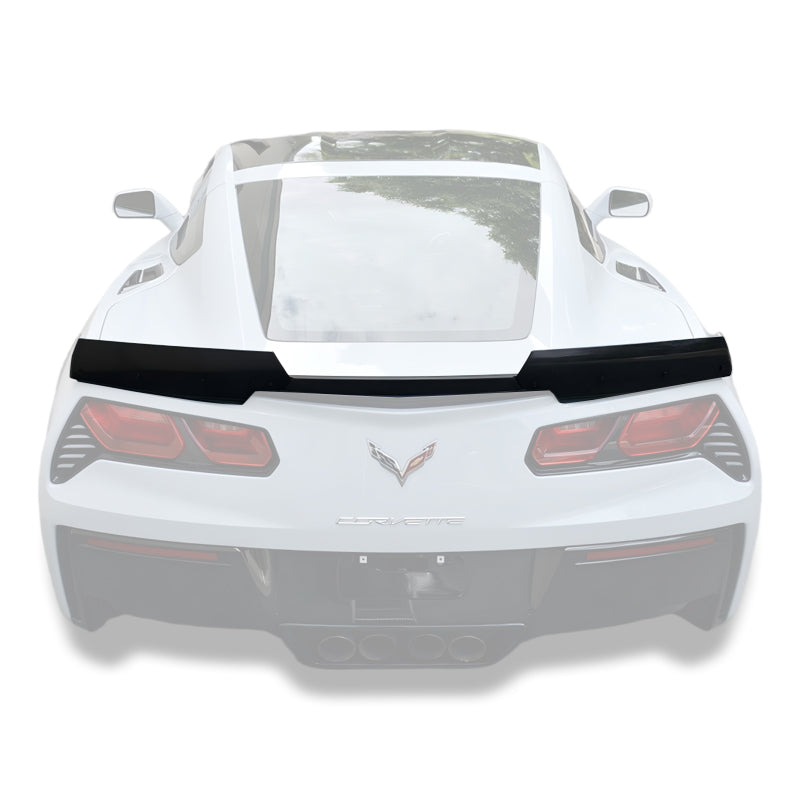 EOS 2014-2019 Chevrolet Corvette C7 Stage 2 Z06-Style Rear Spoiler & Wickerbill Winglet Kit