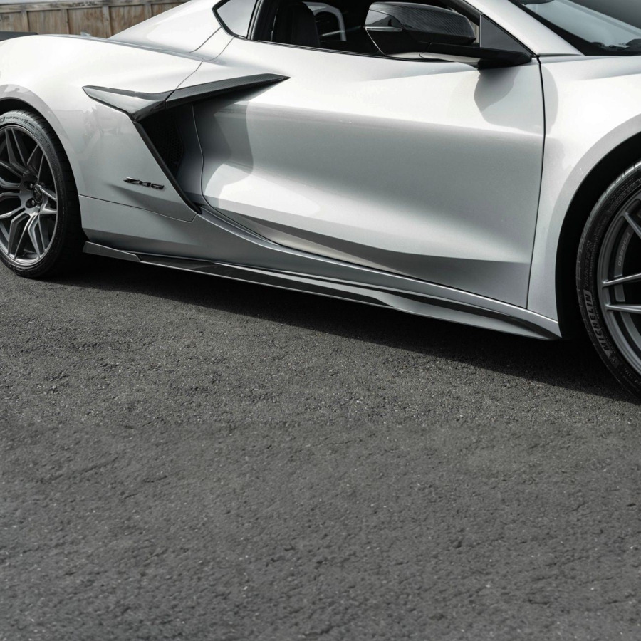 2023–2027 Chevrolet Corvette C8 Performance Package Side Skirts