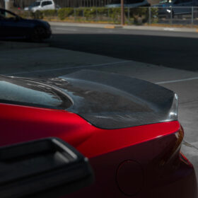 Mustang S650 Carbon Fiber Trunk with Integrated Ducktail Spoiler for S650 Mustang - Image 9