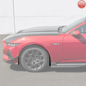 2024-2026 Ford Mustang S650 Dry Carbon Fiber Fender Flares & Mud Flap Kit - image 1
