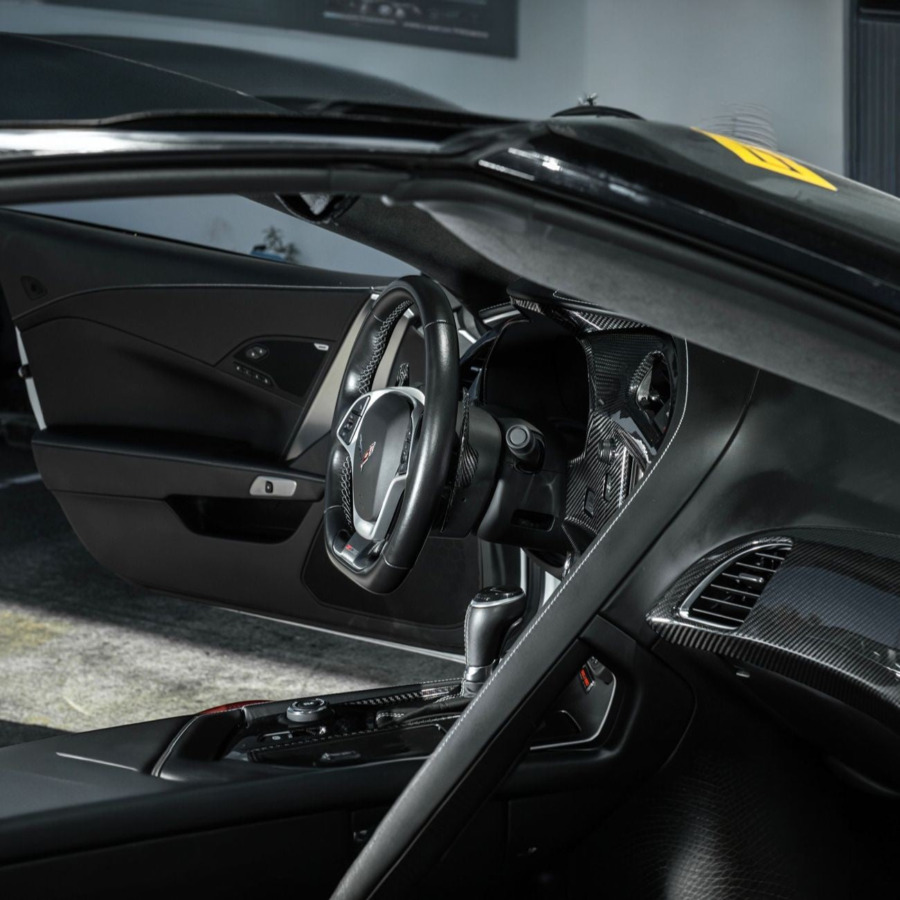 2014–2019 Chevrolet Corvette C7 Carbon Fiber Paddle Shifter Extensions