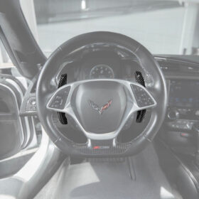 Extreme Online Store Corvette C7 Carbon Fiber Paddle Shifter Extensions (Pair) for C7 Corvette - Image 11