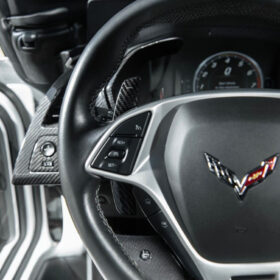 Extreme Online Store Corvette C7 Carbon Fiber Paddle Shifter Extensions (Pair) for C7 Corvette - Image 15